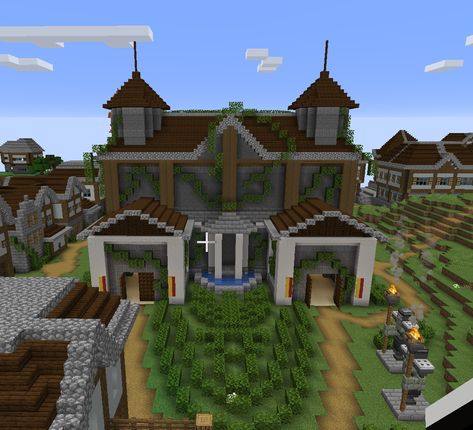 Minecraft Medieval, Minecraft Ideas, Opera House, Minecraft, Opera, House Styles, Home Decor, Home Décor