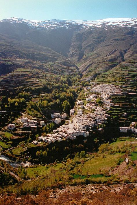 The Alpujarras (Trevelez) in Andalusia Spain Las Alpujarras, Nevada National Parks, Hispanic Countries, Mountain Dream Homes, Serrano Ham, Learn Another Language, Andalucia Spain, South Of Spain, Andalusia Spain