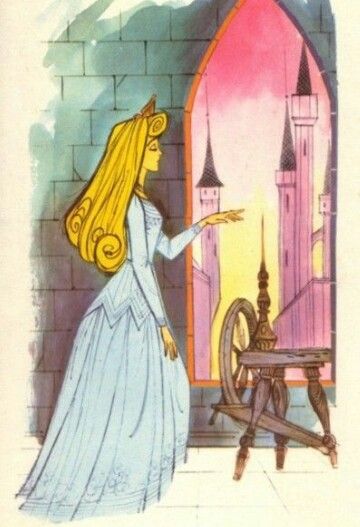 Sleeping Beauty Spindle, Disney Heroines, Holiday Homework, Mary Blair, Cake Banner, Images Disney, Princess Room, Disney Classics, Disney Concept Art