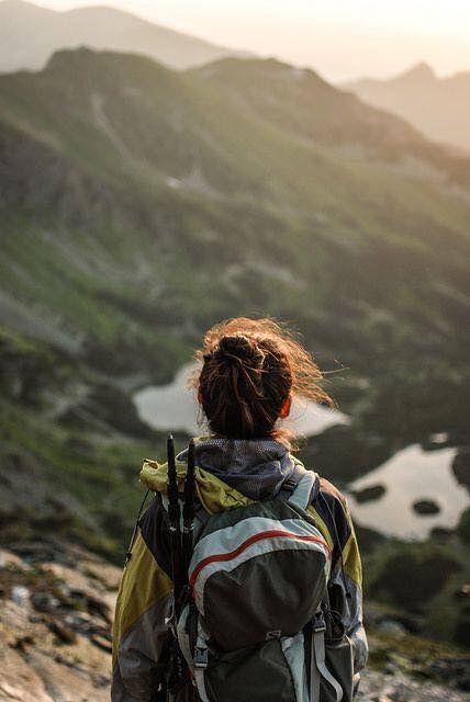 Woman Hiking, Tatra Mountains, Hiking, Camping, Photography, Travel