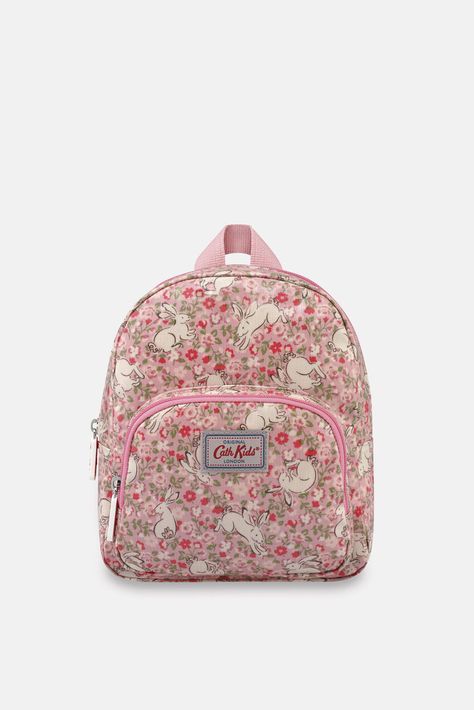 Kids Mini Backpack | Cath Kidston Cath Kidston Bags, Bunny Print, Clean Cotton, Cath Kidston, Bags Fashion, Girls Bags, Stylish Bag, The Pretty, Mini Backpack