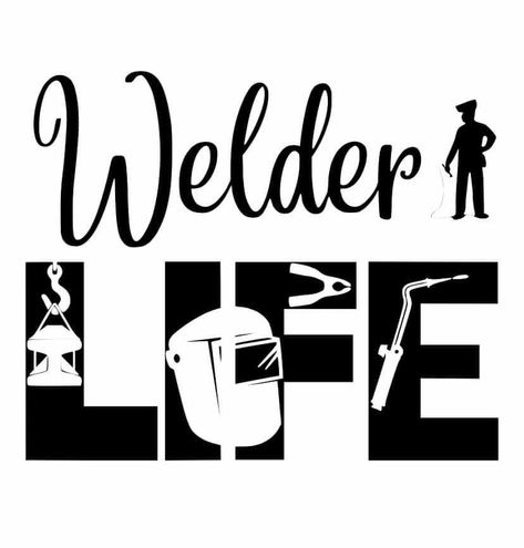 Welder Svg, Welding Stickers, Welder Cap, Cool Welding Projects, Acid Art, Cricut Fonts, Diy Cricut, Cricut Creations, Cricut Projects Vinyl