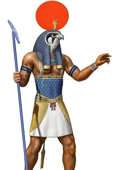 Ra Egyptian God, Egyptian Warrior, Egypt Crafts, Egyptian Goddess Art, Daniel Silva, Japanese Traditional Art, Gods Of Egypt, Egyptian Tattoo, Egyptian God