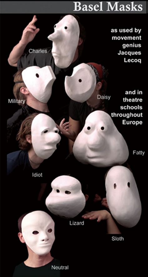 Basel Masks, Human Shadow, Drama Masks, Theatre Masks, The Theater, Cool Masks, Masks Art, 영감을 주는 캐릭터, Facial Expressions