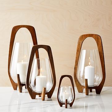 Mid-Century Lanterns - Café Floor Lanterns, Wood Lantern, Johor Bahru, 카드 디자인, Inspire Me Home Decor, Selling Candles, Mid Century Modern Decor, Lampe Design, Wooden Storage