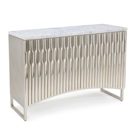 EUR-04-0694 | 33.5"H X 48"W X 18"D BOURDON CHEST WITH DOORS John Richard Furniture, European Hinges, John Richard Collection, Door Chest, Rhapsody In Blue, Furniture Dimensions, White Carrara Marble, John Richard, Outdoor Stools