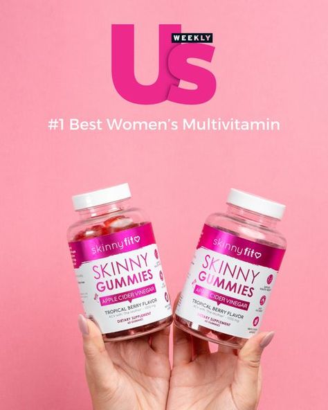 SkinnyFit on Instagram: "Why Us Weekly voted Skinny Gummies “Best Women’s Multivitamin” �🏅 🍎 Weight Management 🍎 Healthy Digestion 🍎 Fat Burn 🍎 Healthy Immune System Get the best-tasting Apple Cider Vinegar Gummies through the link in bio! 💖 . . . #acv #acvweightloss #weightloss #weightlossjourney #wellness #healthygut" Best Womens Multivitamin, Apple Cider Vinegar Gummies, Healthy Immune System, Diet Supplements, Healthy Digestion, Healthy Gut, Cider Vinegar, Multivitamin, Weight Management