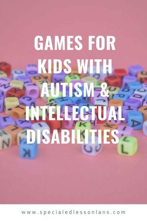 Intellectually Disabled Activities, Special Needs Games Activities, Crafts For Kids With Disabilities, Special Education Group Activities, Intellectual Disabilities Classroom, Learning Disabilities Activities, Adaptive Games, Activities For Adults With Disabilities, Developmental Disabilities Activities