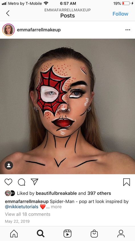 Spider Man Face Makeup, Super Hero Makeup, Spiderman Inspired Makeup, Man Face Makeup, Spiderman Makeup Looks, Halloween Backgrounds Wallpapers, Superhero Makeup, Spiderman Makeup, Halloween Nails 2022