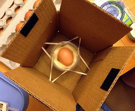 Egg Drop Box Project Ideas, Egg Drop Container Ideas, Invention Ideas For Kids, Egg Drop Contest, Egg Drop Project, Egg Baby, Eggs For Baby, Egg Design, Egg Drop