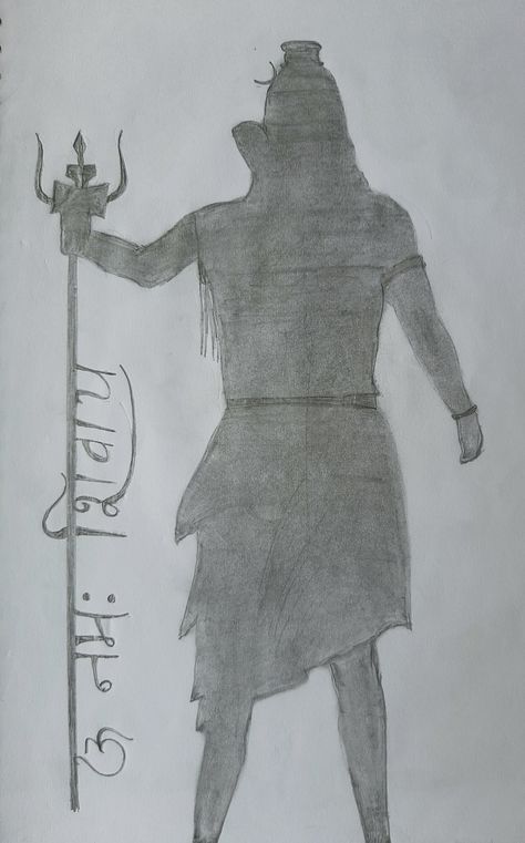 Darken pencil sketch of Mahadev Sketch Of Mahadev, Mahadev Sketch, Mahadev Drawing, Pencil Sketches Easy, Prabhas Actor, Butterfly Sketch, Pencil Drawing Images, Easy Draw, Disney Drawings Sketches