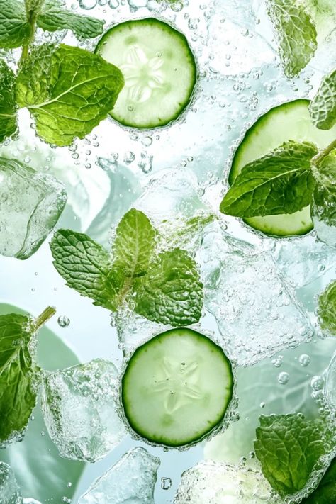 Stay hydrated with this refreshing Cucumber Mint Infused Water. This simple drink combines the cooling taste of cucumber with the minty freshness for a revitalizing twist. Ideal for hot days, this infused water not only keeps you refreshed but adds a burst of flavor to your water intake. Shake up your hydration routine and discover how easy it is to make delicious, flavored water at home. Perfect for picnics, barbecues, and daily sipping. Add sliced cucumber and fresh mint leaves for a delightful experience. Wellness Drinks, Mint Infused Water, Blueberry Water, Lemon Infused Water, Board Themes, Sliced Cucumber, Cucumber Benefits, Daily Water Intake, Infused Water Recipes