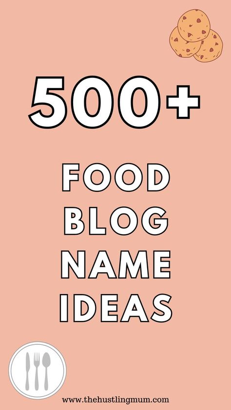 food blog names Instagram Cooking Page Name Ideas, Cook Book Names Ideas, Food Account Name Ideas, Catering Names Ideas, Food Blog Names Ideas, Blog Names Inspiration, Food Blog Names, Food Blog Logo, Blog Name Ideas