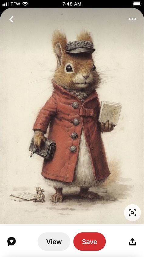 Maus Illustration, Squirrel Illustration, Animal Illustration Art, Storybook Art, Storybook Characters, Arte Sketchbook, Beatrix Potter, Childrens Illustrations, Childrens Art