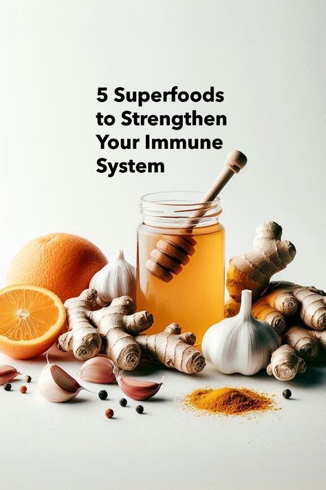 5 Superfoods to Strengthen Your Immune System - Maintaining a robust immune system is essential for overall health and well-being. Our immune system defends us against harmful pathogens and helps us recover from illnesses. While there are many ways to support immune health, incorporating certain superfoods into your diet can provide a natural boost. These superfoods are packed... 5 Superfoods, Top Superfoods, How To Boost Your Immune System, Sooth Sore Throat, Defense Mechanisms, Freshly Squeezed Orange Juice, Morning Snack, Boost Your Immune System, Nutrient Rich Foods