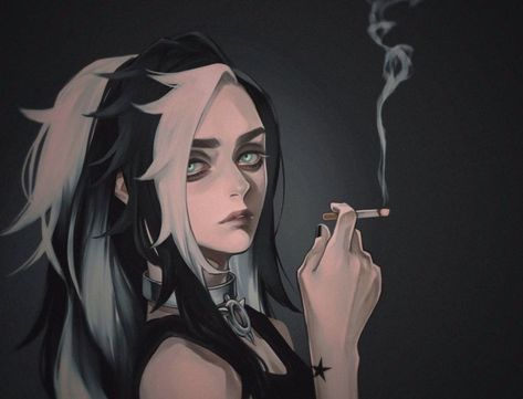 Yuan Ti, Character Fanart, Art Manga, Diabolik, Profile Pic, 영감을 주는 캐릭터, Character Portraits, White Hair, Manga Girl