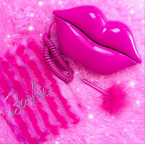 Barbie Vibes Aesthetic, Barbie Widget Aesthetic, Hot Pink Girly Aesthetic, Hot Pink Barbie Aesthetic, Barbie Widget, Black Barbie Aesthetic, Barbie Pink Aesthetic, Barbie Core Aesthetic, Pink Aesthetic Barbie