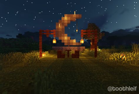 Moon Statue Minecraft, Moon Shape, Moon Shapes, Minecraft, Gaming, Moon, Statue, Movie Posters, Art