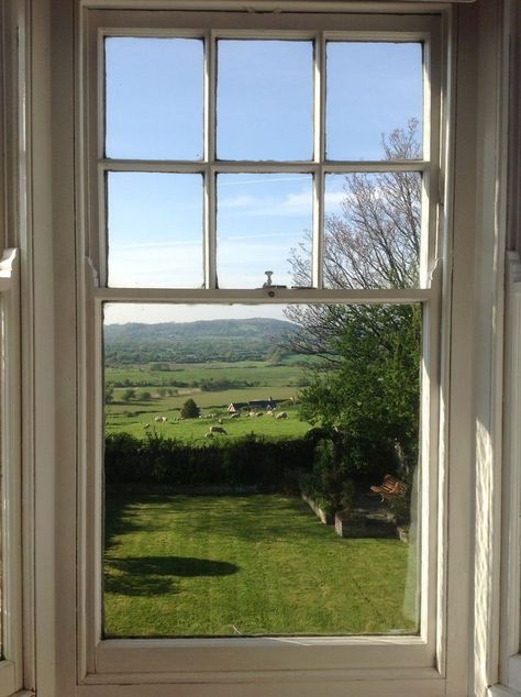 Lady Of Leisure, Lucy Score, Sun Tzu, Window View, Through The Window, English Countryside, Alam Yang Indah, Nature Aesthetic, Pretty Places