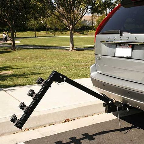 Bike Rack Hitch - Top 5 Best Bike Racks That Connect Via Trailer Hitch Diy Trailer, Hitch Bike Rack, Bike Hitch, Hitch Rack, Fat Tire Bikes, Best Bike, Bike Racks, Bike Path, Gas Mileage