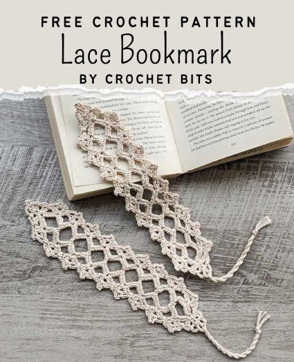 Lace Crochet Stitches, Crochet Lace Bookmark, Crochet Bookmarks Free Patterns, Easy Crochet Bookmarks, Lace Bookmark, Bookmark Pattern, Yarn Creations, Bruges Lace, Crochet Bookmark Pattern