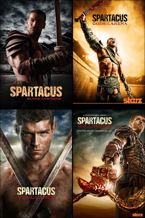 Spartacus (2010-2013) Spartacus Tv Series, Spartacus Vengeance, Spartacus Series, Spartacus Blood And Sand, Kelly Hu, Marvel Movie Posters, Warrior Concept Art, Movie To Watch List, Posters Design