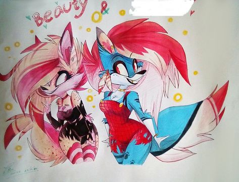 Vivziepop Artstyle, Vivziepop Jayjay, Zoophobia Comic, Vivziepop Art, Vivienne Medrano, 2000 Cartoons, Zootopia Art, Hazbin Hotel Art, Anthropomorphic Animals