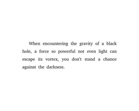 Born Darkly Trisha Wolfe, Black Hole, Quotes, Books