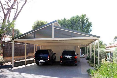 Modern Carport Ideas, Pool Shelter, House Without Garage, Shelving Garage, Japanese Exterior, Modern Carport, Carport Ideas, Car Shed, Garage Storage Ideas