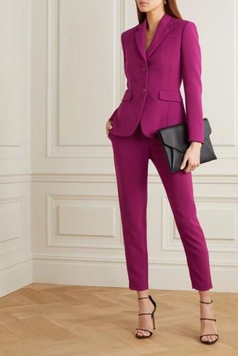 Business Formal Women, Tuxedo Jumpsuit, Interview Attire, Franklin Covey, Business Attire Women, Cool Winter, Business Suits, Womens Business Casual, Professional Attire