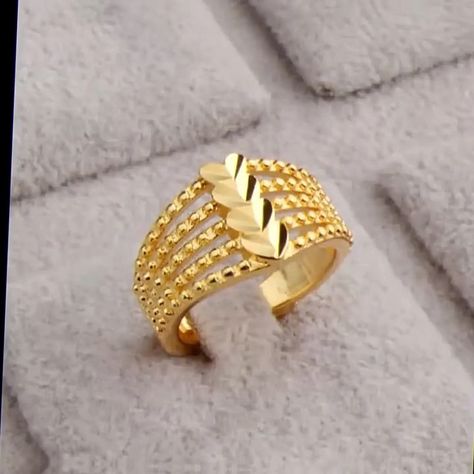 Gold Finger Rings, Black Hills Gold Jewelry, Hollow Ring, Gold Necklace Indian Bridal Jewelry, Gold Pendant Jewelry, Gold Rings Fashion, Gold Rings Jewelry, Gold Ring Designs, Gold Jewelry Simple