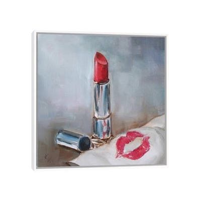 Smudged Lipstick, Kiss Canvas, Marilyn Monroe Tattoo, Chanel Pins, Lipstick Kiss, Purple Lips, Lipstick Art, Lip Stain, Paint Party