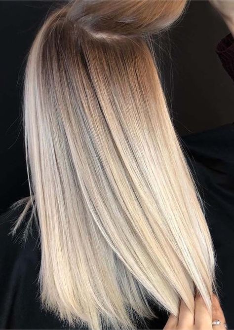 Amazing Blended Balayage Shadowroot Hair Styles for 2019 #blonde #balayage #blondebalayage #rootshadow #sombre #ombre #blondehair #hair #haircolor Blended Balayage, Ombre Hair Blonde, Balayage Blonde, Blonde Hair Looks, Balayage Hair Blonde, Brown Blonde Hair, Ombre Hair Color, Long Blonde, Hair Color Balayage