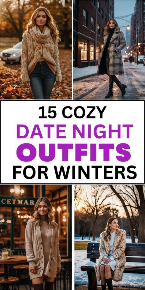 Cool Weather Date Night Outfit, Simple Winter Date Night Outfit, Boston Night Out Outfit Winter, Movies Date Night Outfit, Stylish Date Night Outfits, Winter Going Out Outfit Jeans, Movie Date Outfit Ideas Winter, Outdoor Winter Date Outfit, January Date Night Outfit