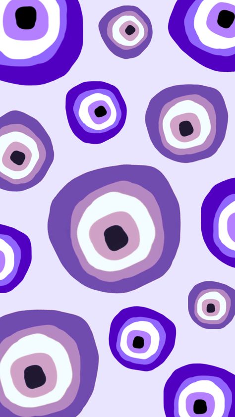 Cute iphone background/ evil eye wallpaper Purple Evil Eye Wallpaper, Simple Cute Backgrounds, Background Evil Eye, Wallpaper Evil Eye, Evil Eye Purple, Ethereal Nails, Purple Evil Eye, Evil Eye Wallpaper, Fun Wallpapers