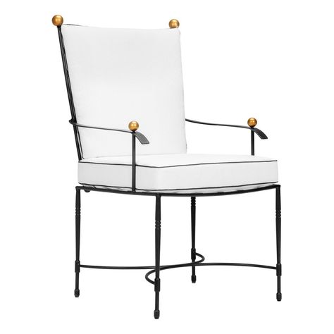 AMALFI ARMCHAIR - JANUS et Cie Mango Bar, Romantic Balcony, Decorating Tips And Tricks, The Shade Store, Wrought Iron Chairs, Cle Tile, Teak Sofa, Classic Garden, Rattan Sofa