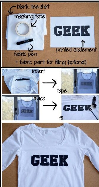 Tee Shirts Diy, Distressed Tshirt Diy, How To Wear Shirt, Diy Screen Printing, Diy Techniques, Diy Clothes And Shoes, Crafty Craft, Diy Shirt, T Shirt Diy