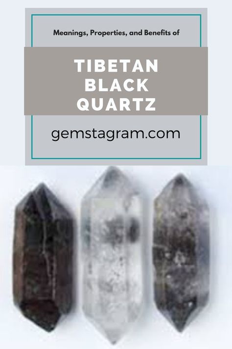 Tibetan Black Quartz, Black Quartz Meaning, Tibetan Quartz Meaning, Diamond Meaning, Quartz Meaning, Tibetan Quartz, Quartz Properties, Healing Room, Quartz Rock