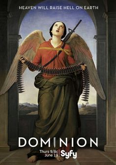 #Dominion Angels carrying AKs instead of swords? They’re keeping up with the times Dominion Tv Series, Dominion Michael, Angel Photos, Dominion Syfy, Tv Poster, Poster Store, Photography Competitions, Event Exhibition, Digital Book