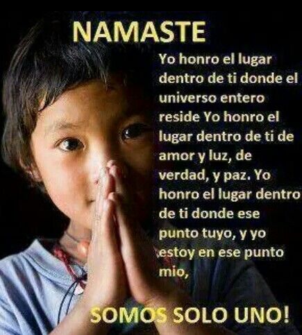 Somos uno solo! NAMASTE Namaste Symbol, Namaste Yoga, The Ugly Truth, Kundalini Yoga, Reading Quotes, Bible Lessons, Spanish Quotes, Beautiful Quotes, Buddhism