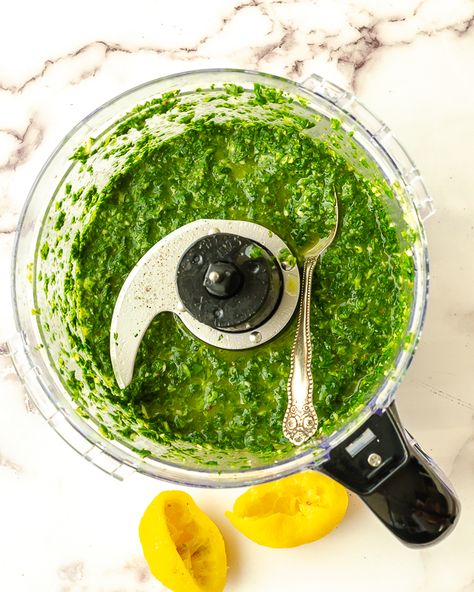 Indian Chimichurri Sauce, Mint Chimichurri, Chermoula Sauce, Aloo Gobi, Homemade Spices, Grilled Veggies, Hummus Recipe, Recipe Roundup, Vegetarian Recipes Healthy