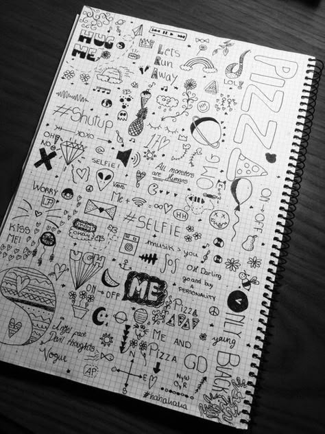 This describes my life Tbh @lorenxj School Life Doodle Art, Drawings That Describe Me, Notebook Drawings Doodles, Notebook Drawings, Doodles Aesthetic, Notebook Doodles, Tumblr Drawings, Arte Doodle, Notebook Drawing