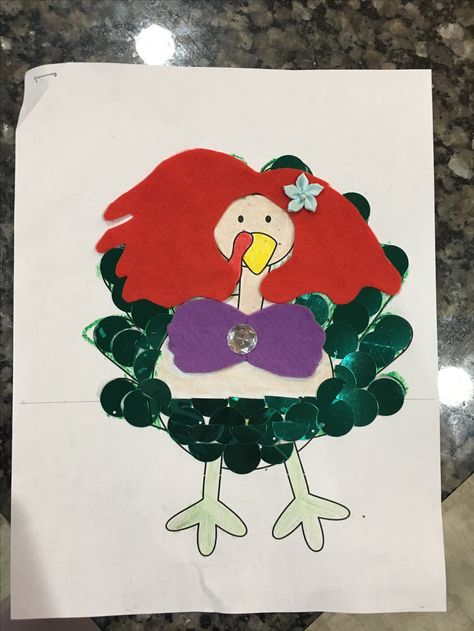 Disguise a turkey project. Ariel little mermaid turkey. Turkey Disguise Project Ideas, Turkey Crafts Preschool, Disguise The Turkey, Disguise A Turkey Project, Turkey In Disguise, Disguise A Turkey, Turkey Disguise Project, Turkey Project, Turkey Disguise