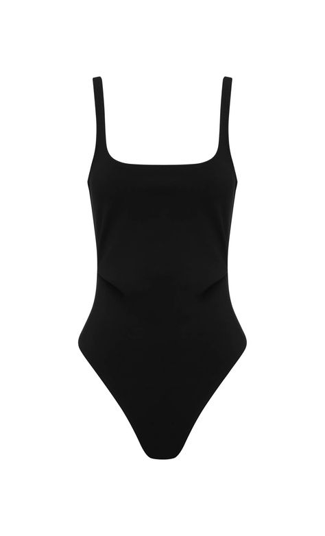 Aluna Tuck One Piece - house of lolo One Piece Style, Flattering Swimsuits, Pastel Outfit, Summer Vacation Outfits, Black One Piece Swimsuit, Cute Bathing Suits, Looks Street Style, Suit Shirts, Straight Neckline