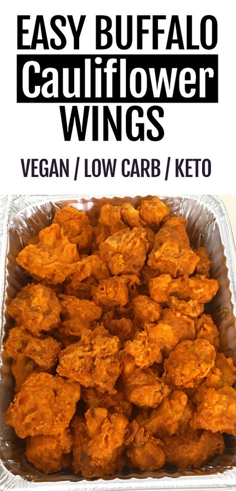 Vegan and low carb healthy cauliflower buffalo wings recipe #vegan #health #diy #food #recipes #glutenfree #lowcarb Cocktails Restaurant, Nyc Dinner, Baked Buffalo Cauliflower, Recipes Brunch, Vegan Low Carb, Foodie Breakfast, Cauliflower Buffalo Wings, Vegan Keto Recipes, Cauliflower Wings