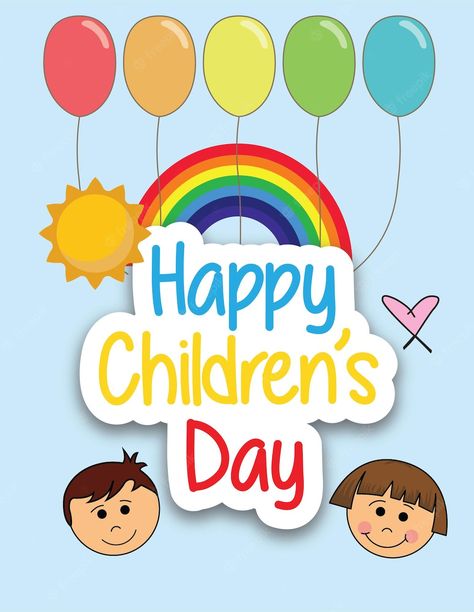 Happy Childrens Day Poster, Children's Day Greetings, Children's Day Wishes, Happy Teachers Day Card, Children's Day Poster, Market Day Ideas, Animal Line Drawings, International Children's Day, Teachers Day Card