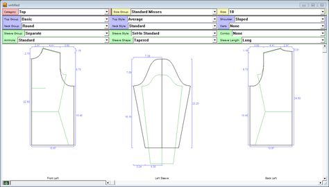 Garment Designer Overview Software to make your own patterns. Pattern Making Software, Fashion Technology, Sewing Business, Garment Pattern, Technology Fashion, Easy Sewing Patterns, Drafting Patterns, Clothes Sewing Patterns, Computer System