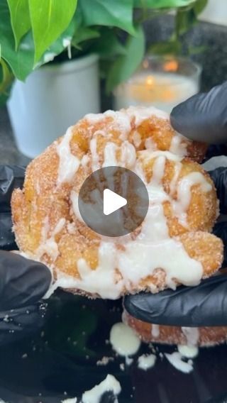 Powered By: God on Instagram: "Fried cinnamon rolls are crispy on the outside & ooey gooey on the  inside … Your family won’t be disappointed with this recipe 💗" Country Fried Cinnamon Rolls, Fried Cinnamon Rolls, Country Fried, Pound Cakes, Ooey Gooey, Dee Dee, July 17, Vow Renewal, Fun Food