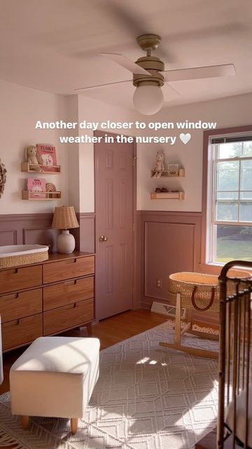 Maggie Clark on Instagram: "One of the many things to look forward to. #nurseryinspo #projectnursery #motherhood" Color Drenched Nursery, Kids Rooms Inspo, Magic House, Nursery Inspo, Hearth And Home, Baby 2, January 12, Project Nursery, Open Window