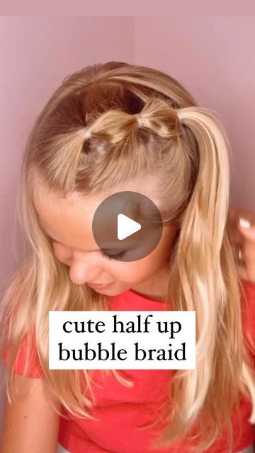 Audrey McClelland on Instagram: "EASIEST HALF UP HAIRSTYLE ❤️ This is an easy one for you to try! I love how this hairstyle turns out! 
.
I share all of the hair products that we like to use in my stories and also in my highlights.
.
#halfup #halfuphalfdown #halfuphalfdownhairstyle #simplehairstyles #simplehair #simplehairstyle #easyhairstyles #easyhairstyle #easyhairstylesforgirls #cutehairstyles #cutehair #hairvideo #hairideas #hairinspo #hairinspiration #hairvideos #hairidea #schoolhairstyles #schoolhair #hairstyles #hair #hairstyle #hairtutorial #hairtutorials #hairdo" Half Up Hairstyle, Girl Hair Dos, Half Up Half Down Hair, Half Up Hair, Girl Hair, Half Up Half Down, Hairstyles For School, Hair Dos, Half Up